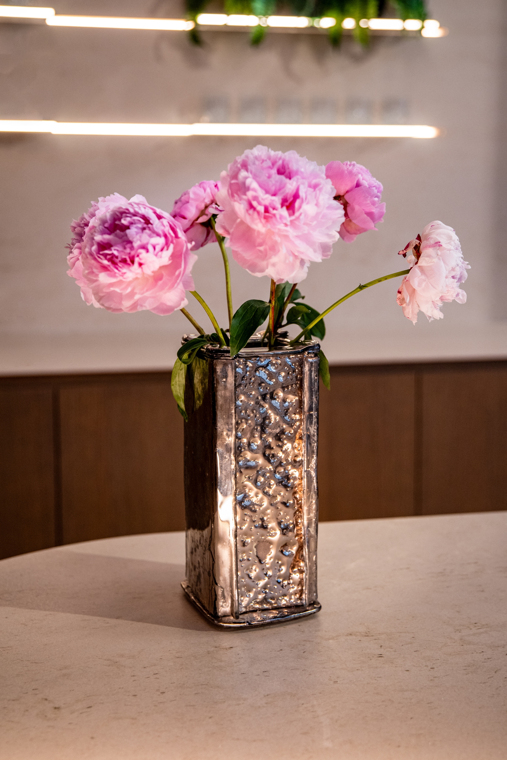 Platinum vase